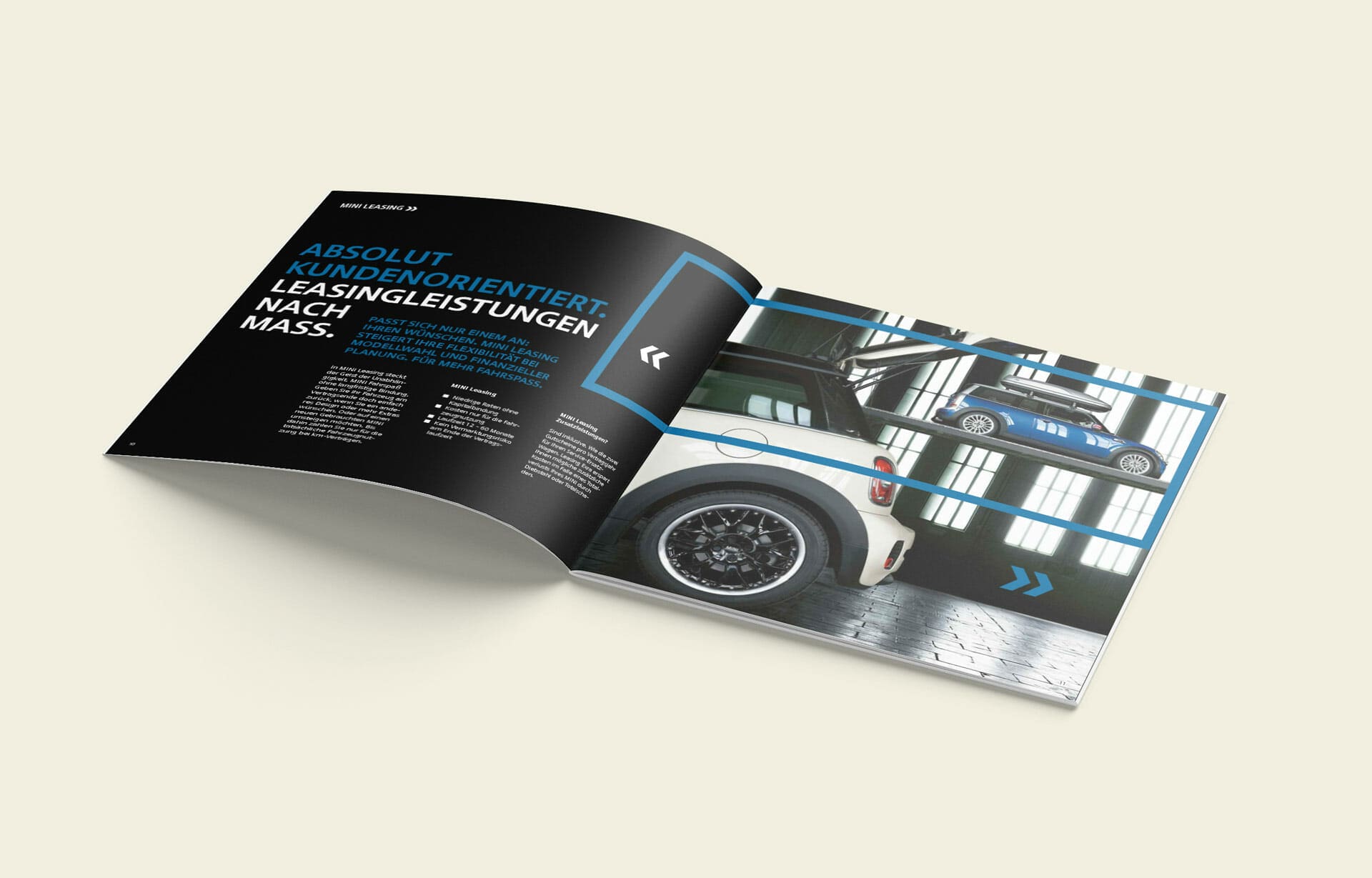 MINI Financial Services Broschüre (Gebrauchte Automobile) innen