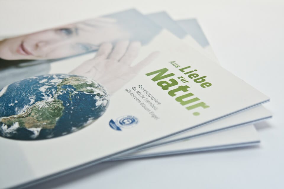 Steinbeis Papier Markenfolder Preview