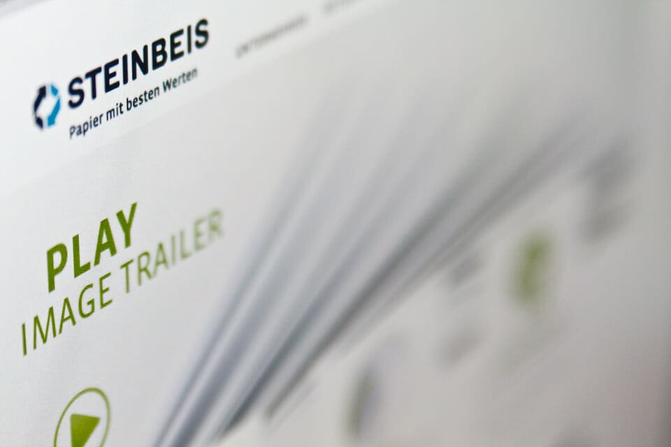 Steinbeis Papier Website 2012 Preview
