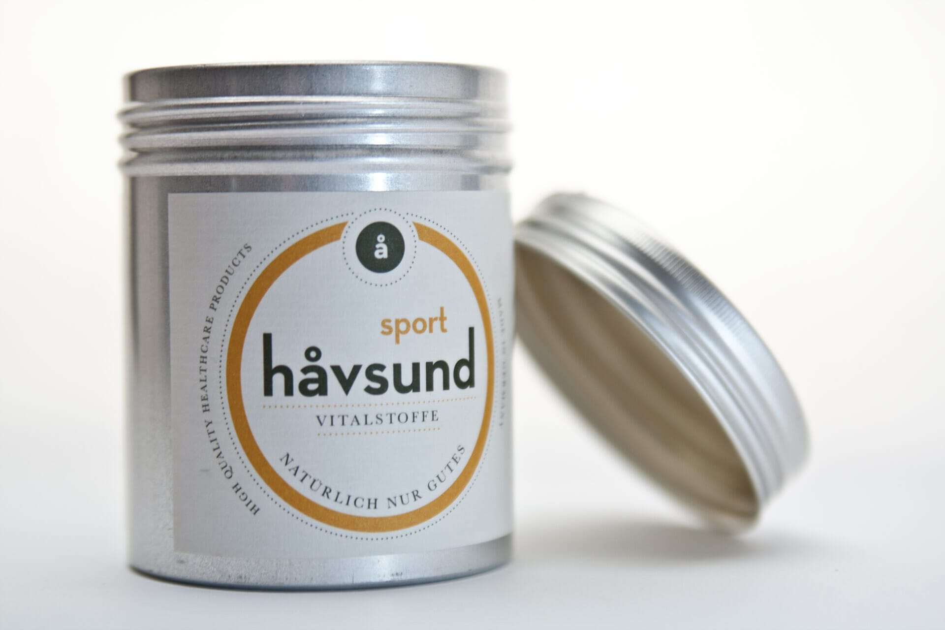 Havsund Packaging Design: Dose offen