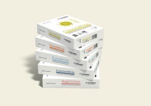 Steinbeis Papier Packaging Redesign 2015 Stapel