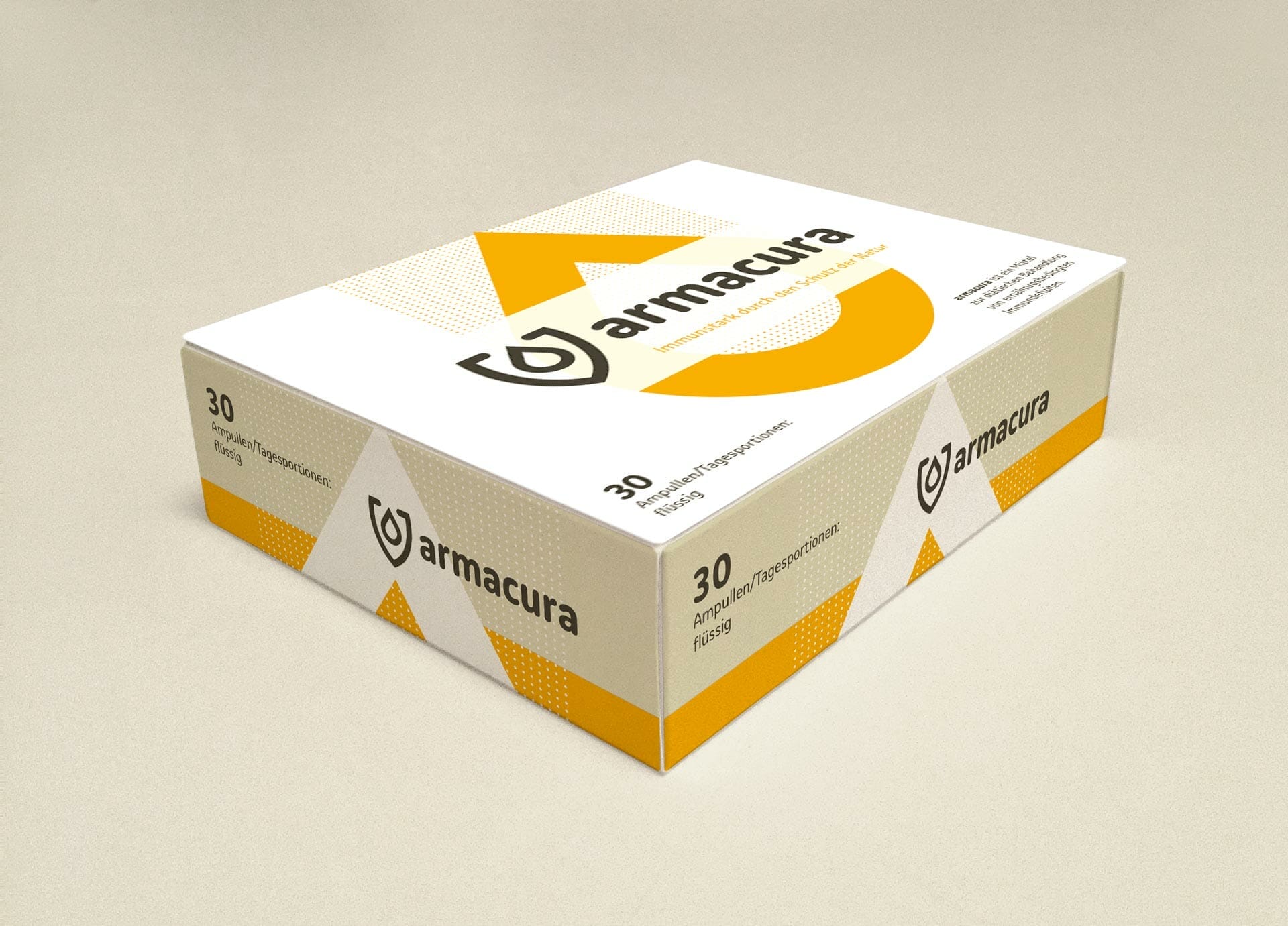 armacura Packaging Designentwicklung Alternative 3