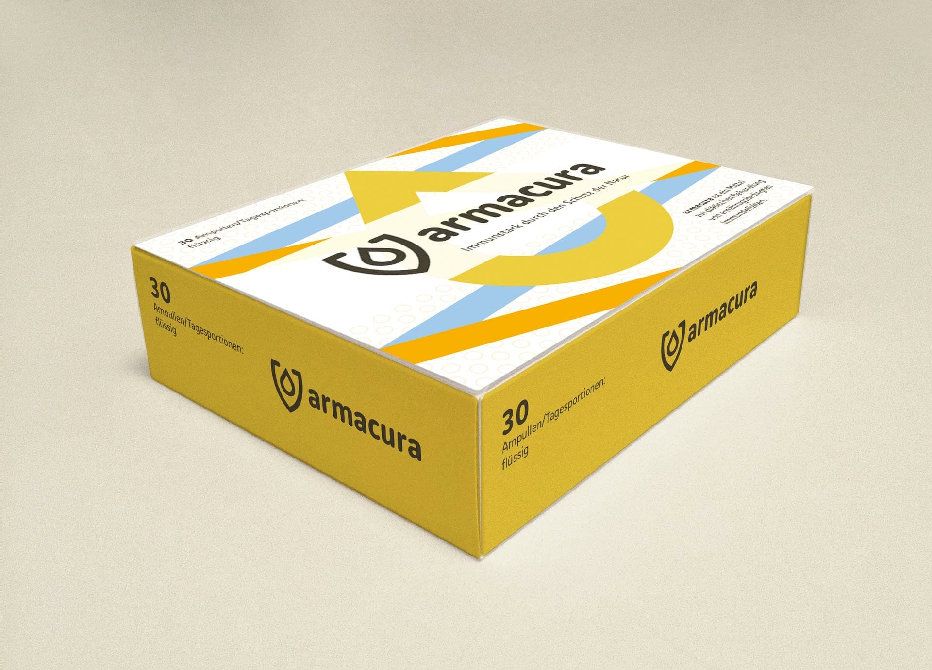 armacura Packaging Designentwicklung Alternative 5