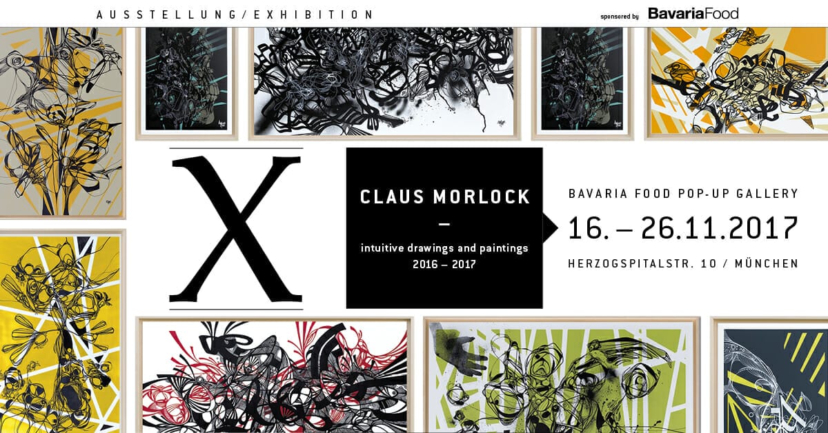 Key Visual Einladung Ausstellung "X"
