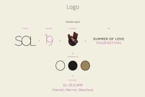 Summer of Love Yogafestival Logobaukasten