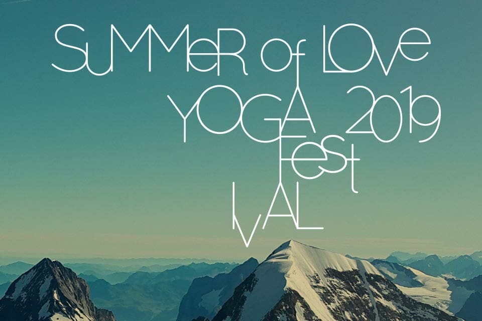 Design Projektportfolio: Veranstaltungs-Design und Kommunikation für das Summer of Love Yogafestival in der Schweiz / Berner Oberland